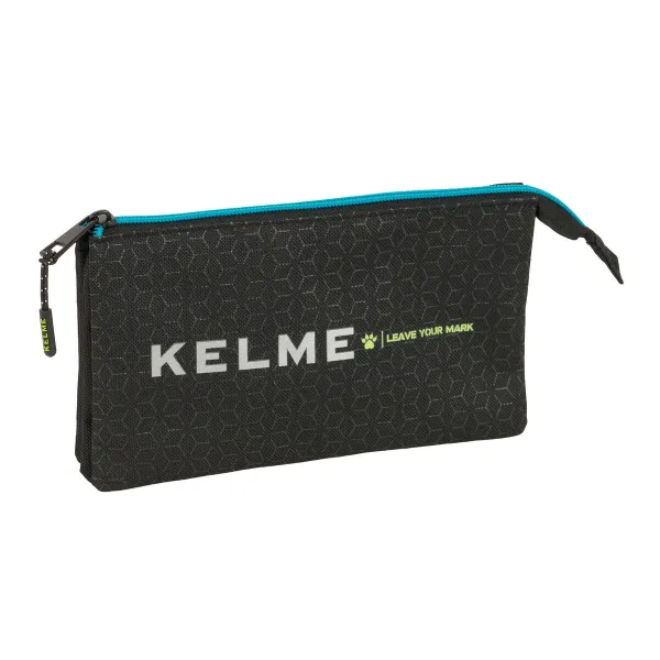 Trīsvietīgs futrālis Kelme Iron Melns 22 x 12 x 3 cm