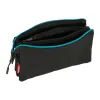 Triple Carry-all Kelme Iron Black 22 x 12 x 3 cm