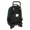 Школьный рюкзак с колесиками Kelme Iron Чёрный 33 x 45 x 22 cm