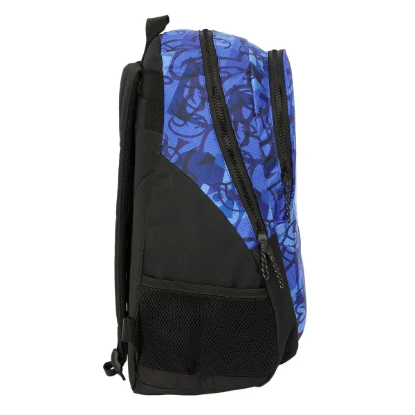 Skolas soma El Niño Roller Zils Melns 32 x 44 x 16 cm