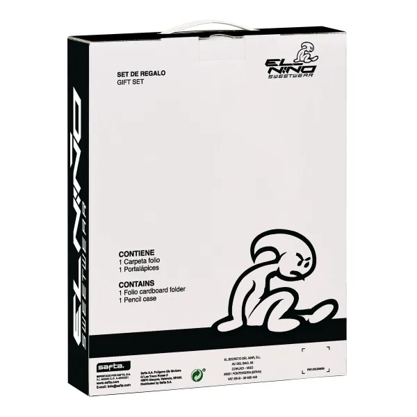 Stationery Set El Niño Kook Navy Blue 2 Pieces