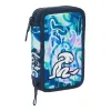 School Case with Accessories El Niño Kook Navy Blue 12,5 x 19,5 x 4 cm 29 Pieces