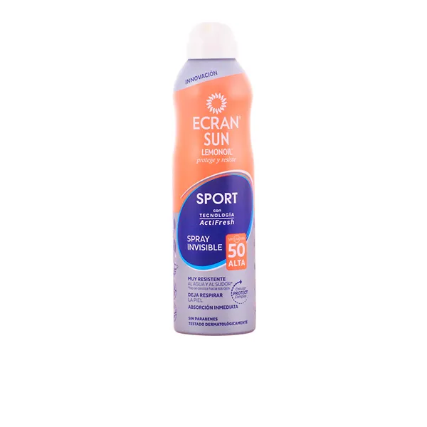 Ecran Sun Lemonoil Sport Invisible Spray Spf50 250ml