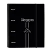 Ring binder Kappa Dark Black 27 x 32 x 3.5 cm