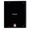 Žiedinis segtuvas Kappa Dark Juoda 27 x 32 x 3.5 cm
