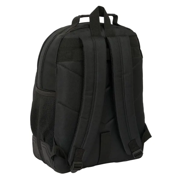 Школьный рюкзак Kappa Dark Чёрный 32 x 42 x 15 cm