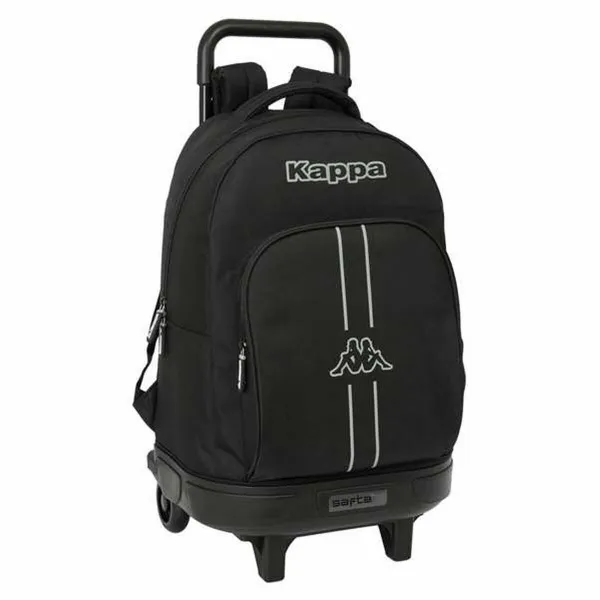 Koululaukku Kappa Dark Musta 33 x 45 x 22 cm