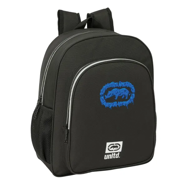 Skolas soma Eckō Unltd. Worldwide Melns 32 x 38 x 12 cm