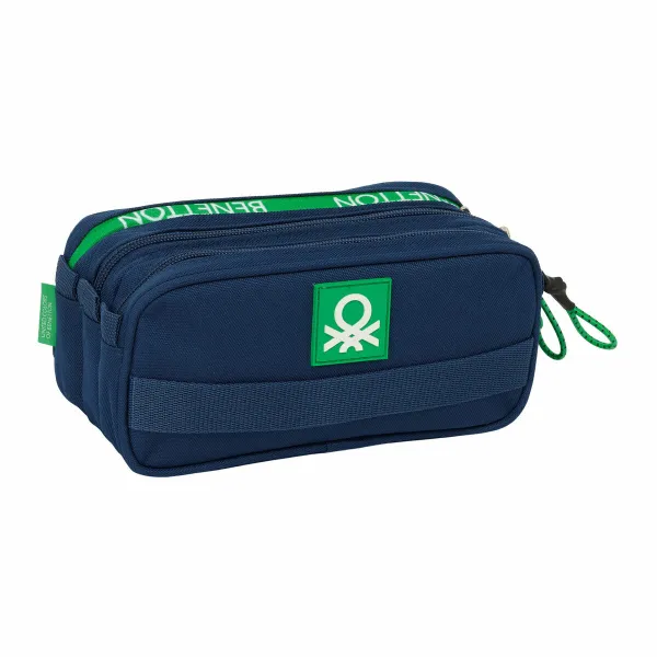 Несессер Benetton Green Тёмно Синий 21,5 x 10 x 8 cm