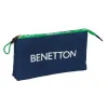 Krepšys Benetton Green Tamsiai mėlyna 22 x 12 x 3 cm