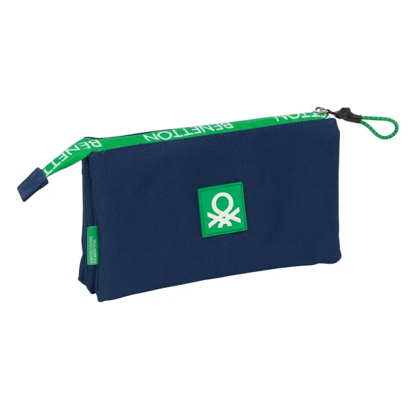 Pussukka Benetton Green Laivastonsininen 22 x 12 x 3 cm