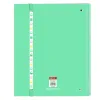 Ring binder Benetton Mint Green 27 x 32 x 3.5 cm