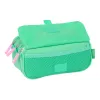Kolmilokeroinen laukku Benetton Mint Vihreä 21,5 x 10 x 8 cm