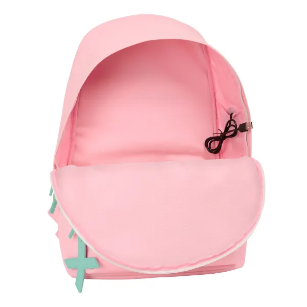 School Bag Munich +usb munich Pink 31 x 44 x 18 cm