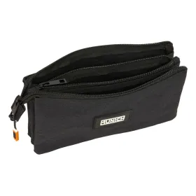 Triple Carry-all Munich Lagoon Black 22 x 12 x 3 cm