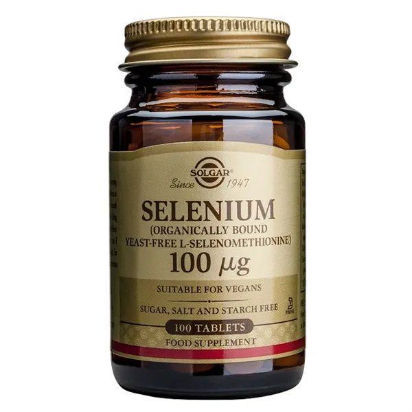 Solgar Selenium 100µg 100 Tablets