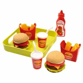 Leluruokasetti Ecoiffier Hamburger Tray