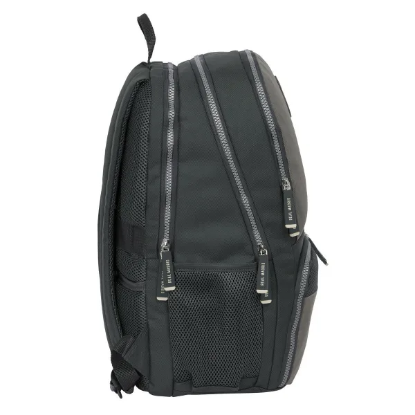 School Bag Real Madrid C.F. Grey 30 x 42 x 17 cm