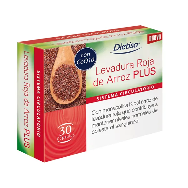 Dietisa Dts Levadura Roja De Arroz Plus 60 Caps