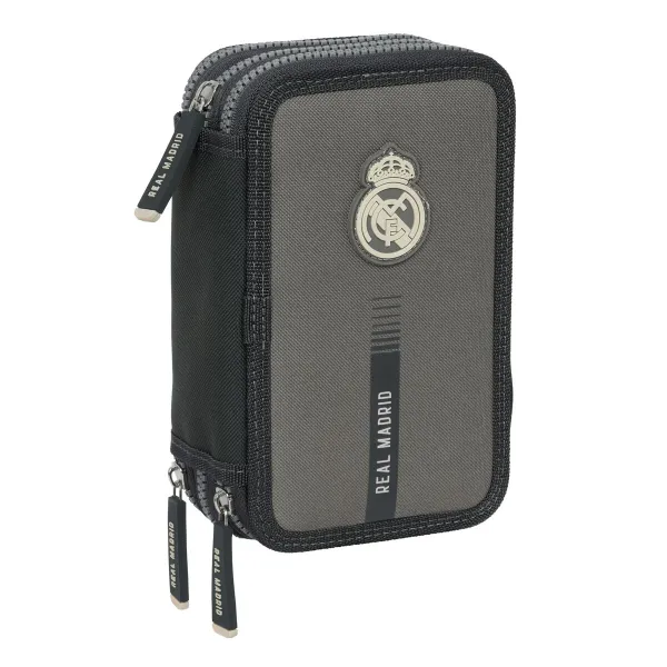 Ceļasoma Real Madrid C.F. Pelēks 12,5 x 19,5 x 5,5 cm 37 Daudzums