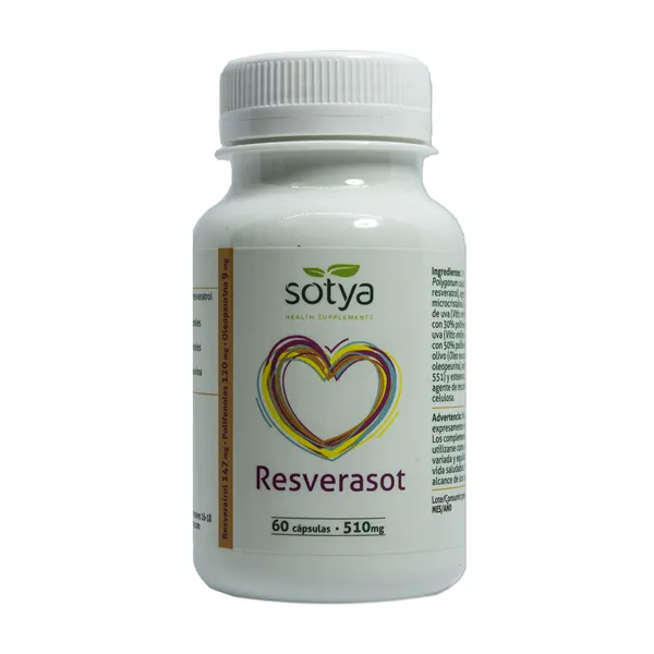 Sotya Resverasot 510 Mg 60 Caps