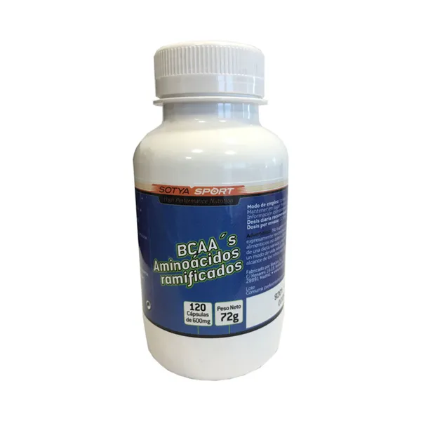 Sotya Bcaa's 120 Capsulas De 600mg