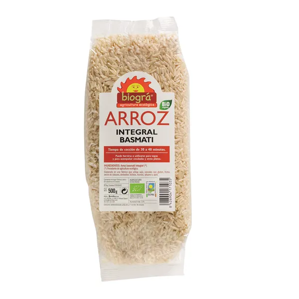 Biográ Arroz Basmati Integral 500g