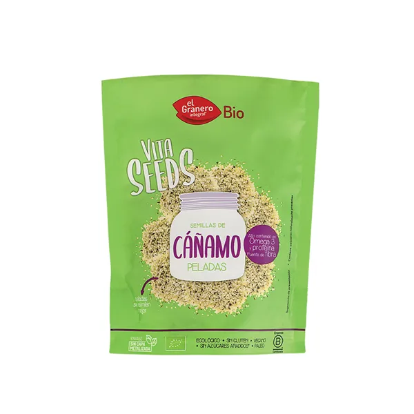 Granero Vitaseeds Semillas Cañamo Pelado Bio 200g