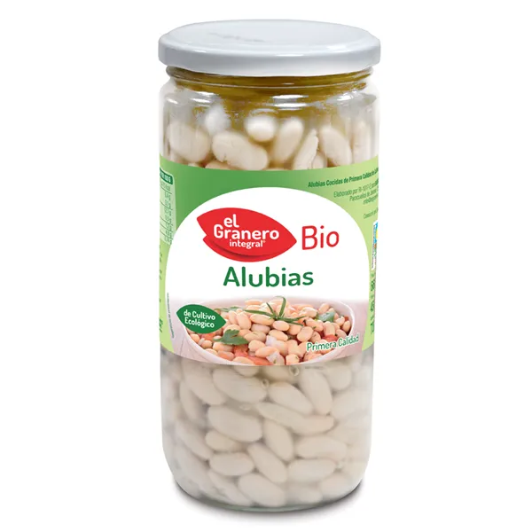 Granero Alubias Blancas Cocidas Bio 660g