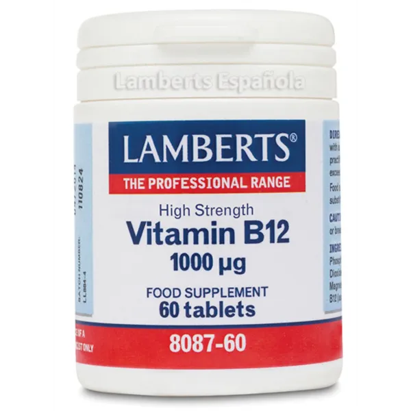 Lamberts Vitamina B12 1000-Ug 60 Tabs