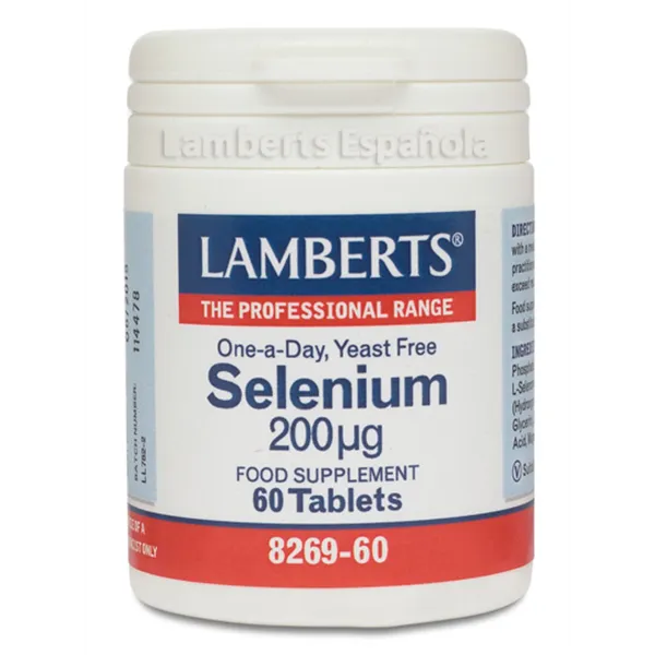 Lamberts Selenio 200-Ug 60 Tabs