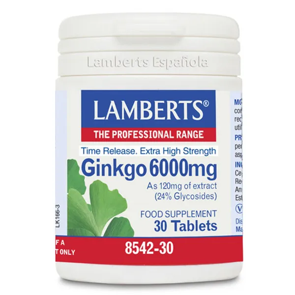 Lamberts Ginkgo Biloba 6000 Mg 180 Caps