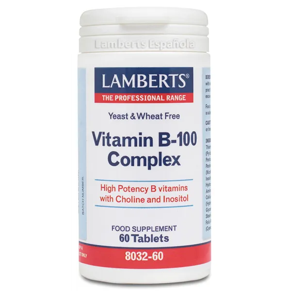 Lamberts Vitamina B-100 Complex 60 Tabs