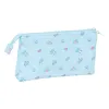 Triple Carry-all Mickey Mouse Clubhouse Baby Light Blue 22 x 12 x 3 cm