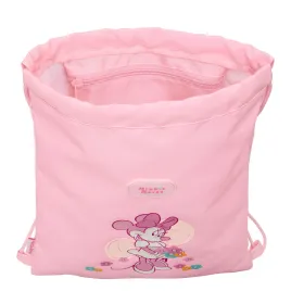 Kuprinė su virvutėmis Minnie Mouse Baby Rožinė 26 x 34 x 1 cm