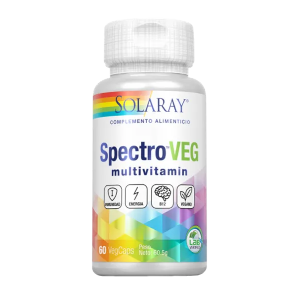 Solaray Spectro Multi Vitaminas y Minerales 60 Vcaps