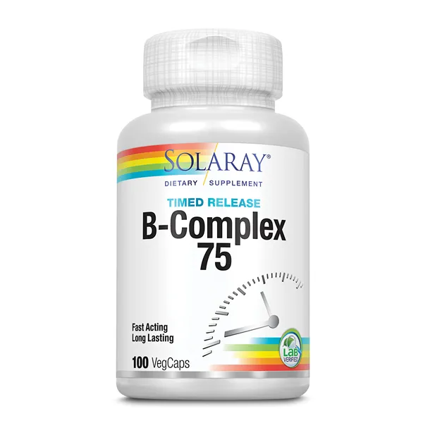 Solaray B Complex 75 A-R 100 Vcaps