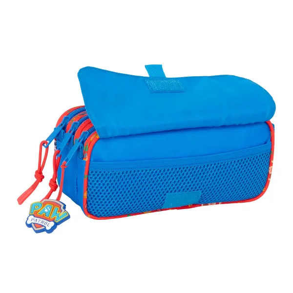 Triple Carry-all The Paw Patrol Cool Blue Red 21,5 x 10 x 8 cm