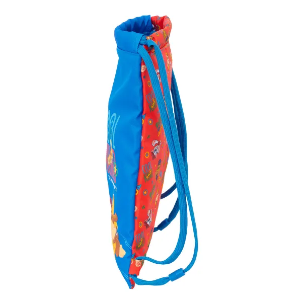 Kuprinė su virvutėmis The Paw Patrol Cool Mėlyna Raudona 26 x 34 x 1 cm