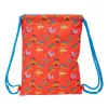 Mugursoma ar lencēm The Paw Patrol Cool Zils Sarkans 26 x 34 x 1 cm