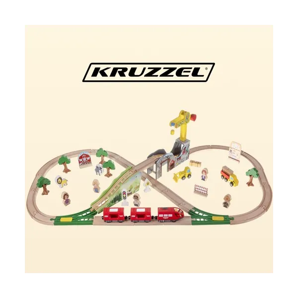 Koka vilciena sliede Kruzzel 22495