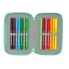 Triple Carry-all Bluey Sisters Green Water 12,5 x 19,5 x 5,5 cm 37 Pieces