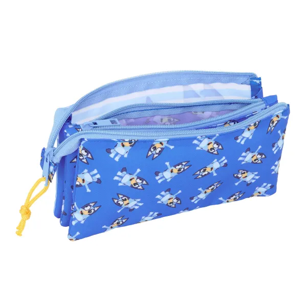 Triple Carry-all Bluey Let's play Blue 22 x 12 x 3 cm