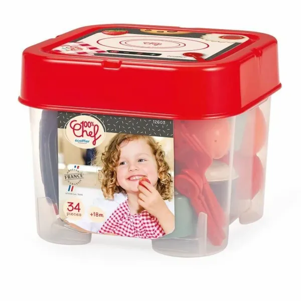 Žaislinė virtuvė Ecoiffier 34 Dalys