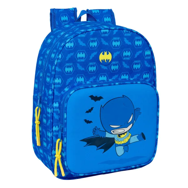 Mokyklinis krepšys Batman Mėlyna 26 x 34 x 11 cm