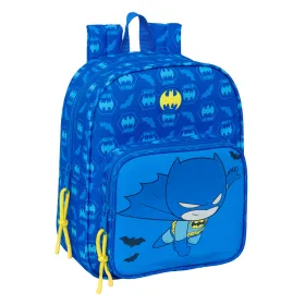 Mokyklinis krepšys Batman Mėlyna 22 x 27 x 10 cm
