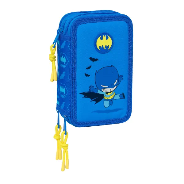 Penālis ar vietu trim zīmuļiem Batman Zils 12,5 x 19,5 x 5,5 cm 37 Daudzums
