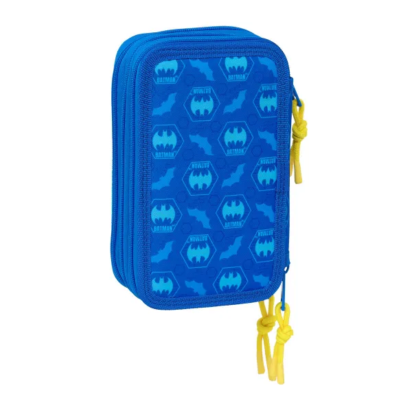 Penālis ar vietu trim zīmuļiem Batman Zils 12,5 x 19,5 x 5,5 cm 37 Daudzums