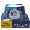 Glade Fraganced Bathroom Gel Ocean Aventure 2 Pieces