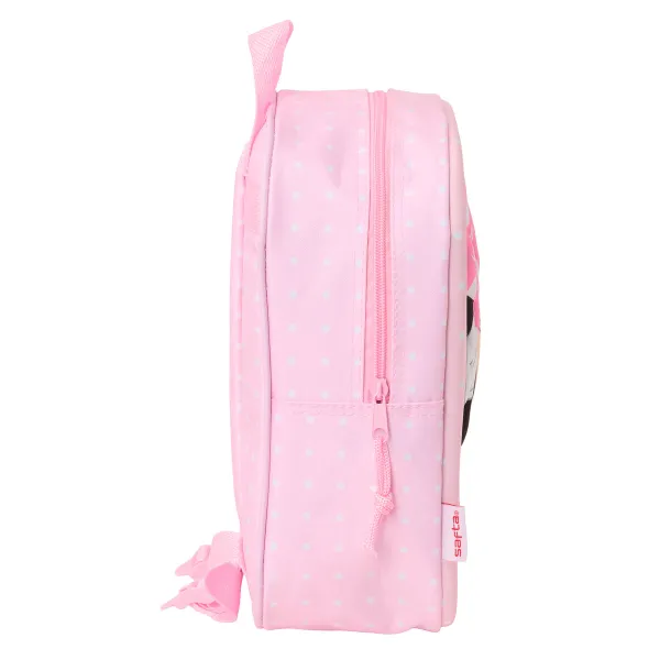 Lasten laukku Minnie Mouse Pinkki 22 x 27 x 10 cm 3D